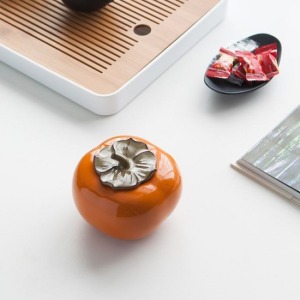 柿柿如意逼真亮麗菸灰缸-DoubleBear