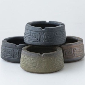 青銅時期避邪免災菸灰缸-DoubleBear