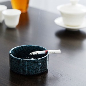 雪花北歐雙孔窯變菸灰缸-DoubleBear