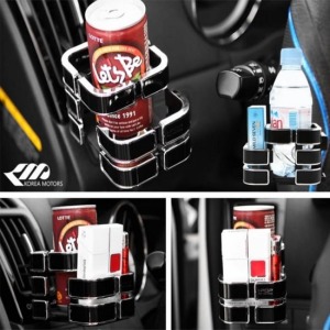 新款兩用杯架手機架汽車用品-DoubleBear