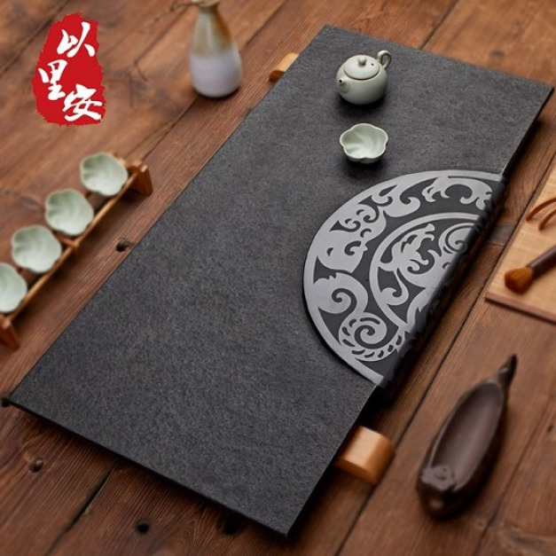 富貴之門烏金石茶盤_60*30-DoubleBear