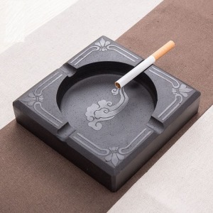 騰雲高貴烏金石菸灰缸-DoubleBear