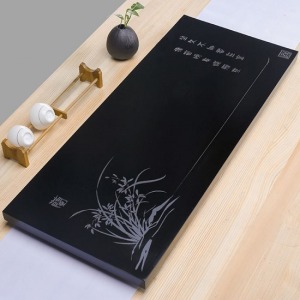 君子若蘭烏金石茶盤_70*35-DoubleBear