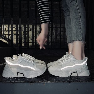 夜光版網面透氣老爹鞋-DoubleBear