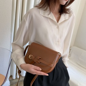 韓版質感百搭馬鞍包-DoubleBear