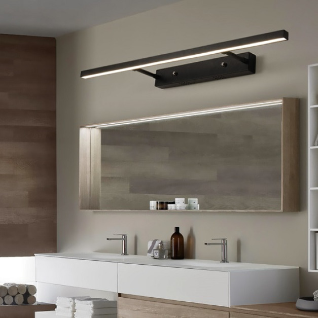 現代可伸縮防水三色浴室燈_40CM-DoubleBear