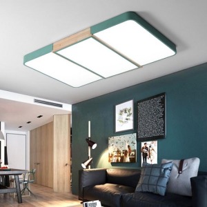 北歐原木風情LED吸頂燈_90CM-DoubleBear