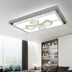 奢華水晶鑽石設計LED吸頂燈_110CM-DoubleBear