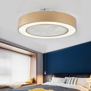 糖果色LED吸頂舒享風扇燈_55CM-DoubleBear