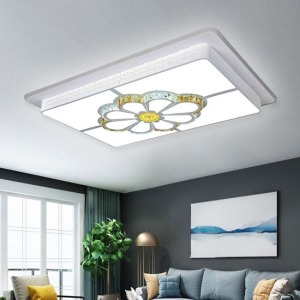 水晶百花盛開LED吸頂燈_110CM-DoubleBear