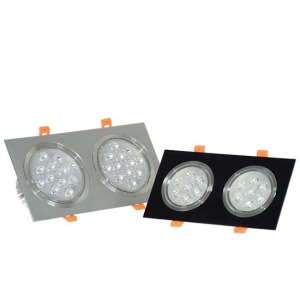 超薄三頭可調角度嵌入燈-DoubleBear