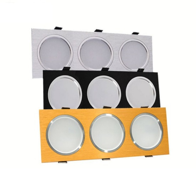 三頭嵌入式防霧筒燈-DoubleBear