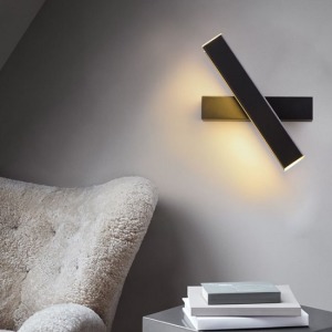 北歐創意床頭旋轉壁燈-DoubleBear