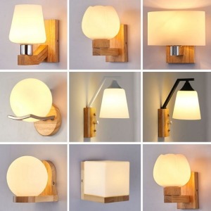 歐式中式結合木藝壁燈-DoubleBear