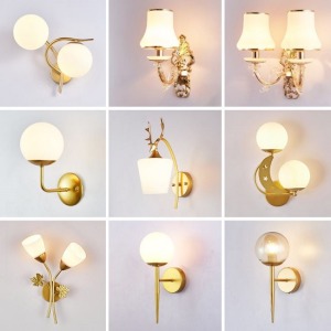 北歐鐵藝烤漆藝術壁燈-DoubleBear