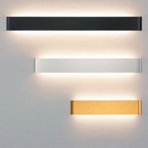 LED創意鋁材長形壁燈-DoubleBear