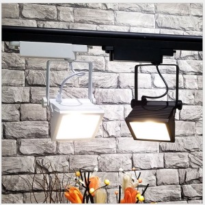 磨砂玻璃散光軌道燈-DoubleBear