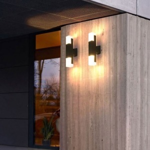 單雙頭別墅防水LED壁燈-DoubleBear