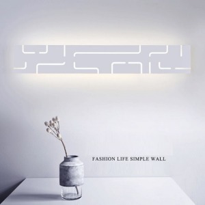 迷宮紋路平板LED鏡前燈-DoubleBear