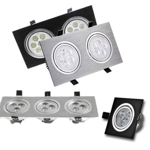 爆推款單頭雙頭三頭嵌燈-DoubleBear