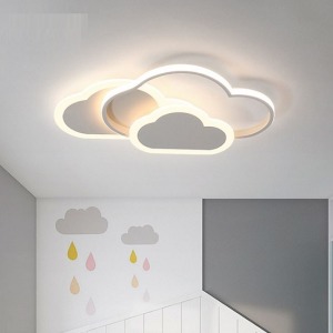 可愛造型鏤空光圈LED無極吸頂燈-DoubleBear