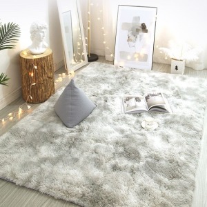 北歐風絨毛防滑大地毯-DoubleBear