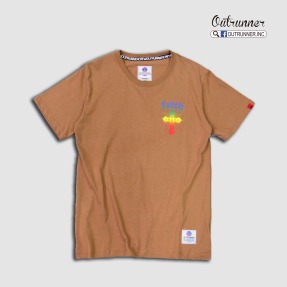 812201_漸層鋼鐵十字短TEE