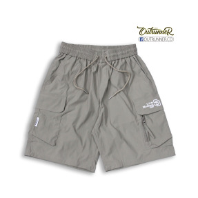 OR6607_工裝拉鍊電繡五分工裝短褲