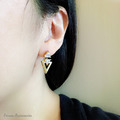 D91 三角鋯石耳環_1