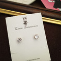 D03 5mm圓鑽耳環 兩件組_1