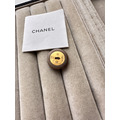 CHANEL 玳瑁金CC LOGO鈕扣 客訂項鍊_4
