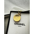 CHANEL 老件金色CC LOGO墜飾 客訂項鍊_4