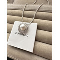 CHANEL 銀色CC LOGO CHANEL字樣鈕扣 客訂項鍊_1