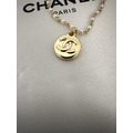 ＣＨＡＮＥＬ金色圓墜ＣＣ　ＬＯＧＯ珍珠手鍊_1