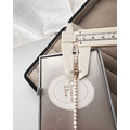 Christian Dior 金色CD logo墜 改造珍珠手鍊_4
