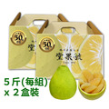 【50年金質獎老欉文旦】5台斤提把禮盒x2--每盒5台斤，每件(組)兩盒 | 含運 | 開發票-大量採購請私訊優惠 | 堂果號 | 老欉樹有認證 | 預計9/8按排單順序出貨