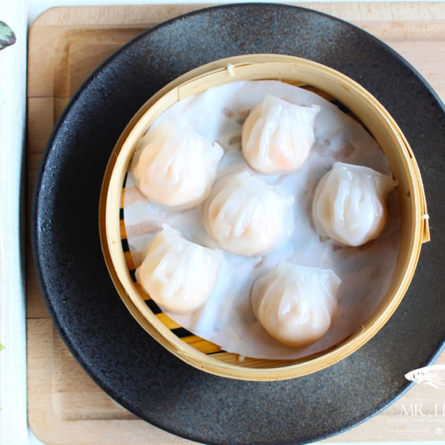 水晶蝦餃 Steam Shrimp Dumplings