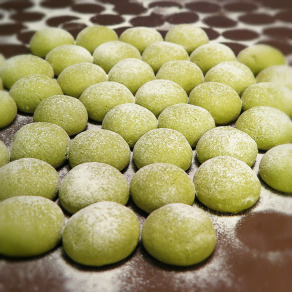 冬日的抹雪堆★抹茶雪球