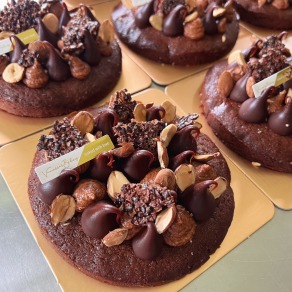 法式布朗尼(杏仁可可)-發財版 6吋