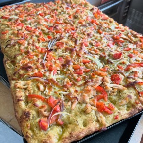 青醬燻雞酸種佛卡夏