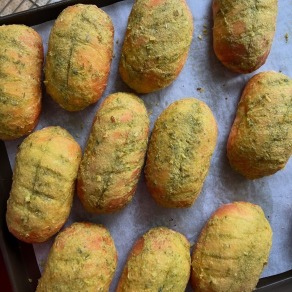 宜蘭三星蔥大蒜麵包