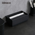 【日本ideaco】下降式沉蓋砂岩面紙盒