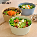 【日本ideaco】usumono 瀝水調理用沙拉盆(附收納袋)-2.7L