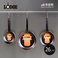 【美國LODGE】美國製高碳鋼長柄平底煎鍋-26cm_1
