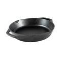 【美國LODGE】美國製雙耳圓形鑄鐵平底煎烤鍋-27cm_3