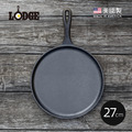 【美國LODGE】美國製圓形鑄鐵平底淺型煎餅鍋-27cm_3