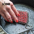 【美國LODGE】鑄鐵鍋/碳鋼鍋專用304不鏽鋼鍊網潔鍋刷_1