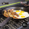 【美國LODGE】美國製高碳鋼長柄平底煎鍋-30cm_2