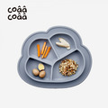 【韓國coaa-coaa】雲朵造型吸盤式兒童矽膠防滑餐盤-多色可選_7