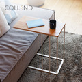 【日本COLLEND】HAK 兩用式實木鋼製沙發邊桌/茶几-DIY_1